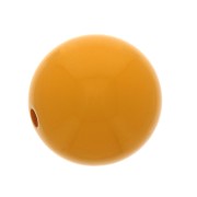 8mm Opaque resin bead - Mustard x1|raw }}