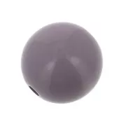 8mm Opaque resin bead - Lilac x1
