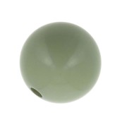 8mm Opaque resin bead - Verdigris x1