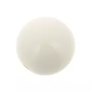 10mm Opaque resin bead - Ivory x1