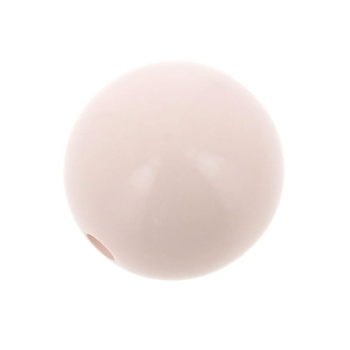 10mm Opaque resin bead - Pastel Pink x1