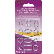 Set of 12 mini cutters