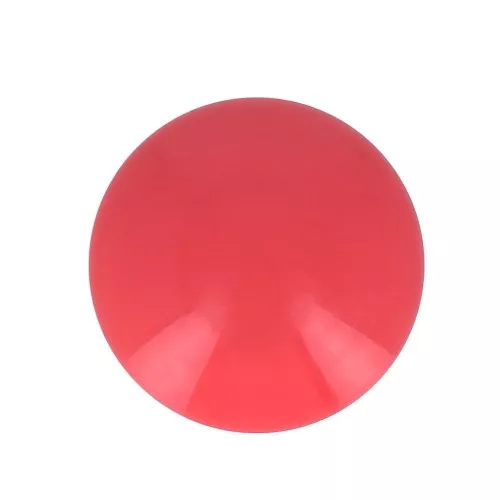 12mm Opaque resin cabochon - Light Red x1