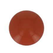 12mm Opaque resin cabochon - Terracotta x1|raw }}
