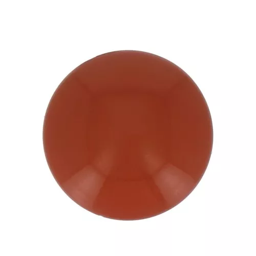 12mm Opaque resin cabochon - Terracotta x1