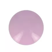 12mm Opaque resin cabochon - Lilac x1