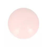 12mm Opaque resin cabochon - Pink Pastel x1