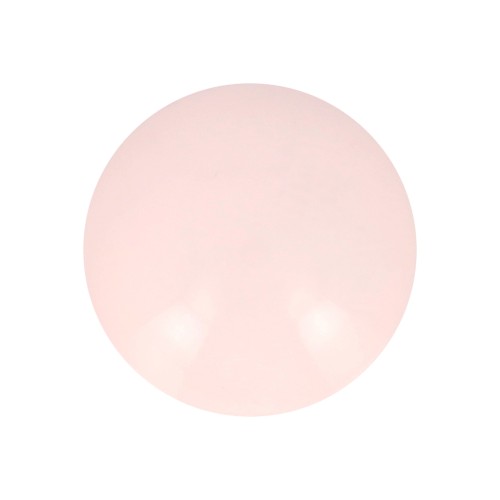 12mm Opaque resin cabochon - Pink Pastel x1