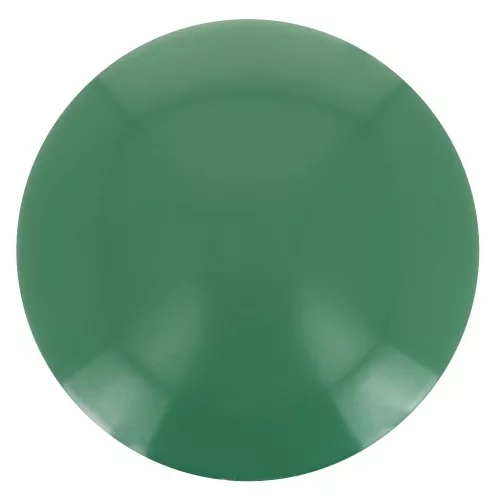 12mm Opaque resin cabochon - Green x1