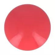 14mm Opaque resin cabochon - Light Red x1