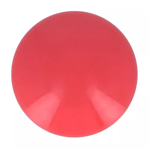14mm Opaque resin cabochon - Light Red x1