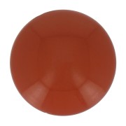 14mm Opaque resin cabochon - Terracotta x1|raw }}