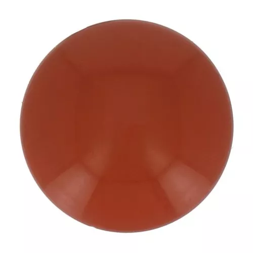 14mm Opaque resin cabochon - Terracotta x1