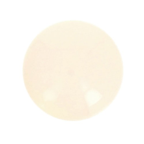 14mm Opaque resin cabochon - Ivory x1