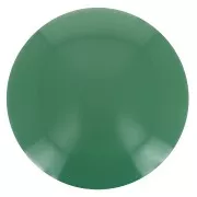 14mm Opaque resin cabochon - Green x1