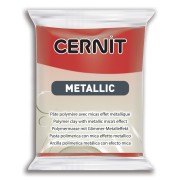 Metallic Cernit Polymer clay - Red (n°400) 56gr x1|raw }}