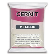 Metallic Cernit Polymer clay - Magenta (n°460) 56gr x1|raw }}