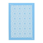 74x105mm Moiko Silk Screen for polymer clay - Simple Aboriginal pattern 13.21 x1|raw }}