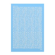 74x105mm Moiko Silk Screen for polymer clay - Braiding 12.32 x1|raw }}