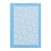 74x105mm Moiko Silk Screen for polymer clay - Aboriginal Turtle 12.47 x1