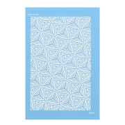 74x105mm Moiko Silk Screen for polymer clay - Triangle 12.46 x1|raw }}