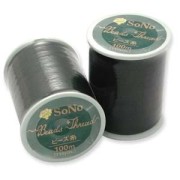 Sono Beading Thread 0.20mm Black x100 m