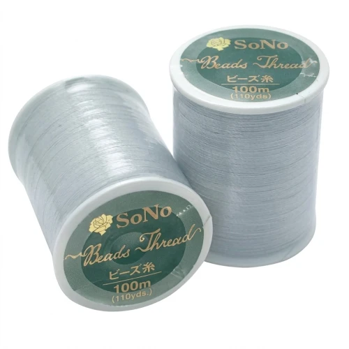 Sono Beading Thread 0.20mm Grey x100 m