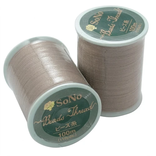 Sono Beading Thread 0.20mm Natural x100 m