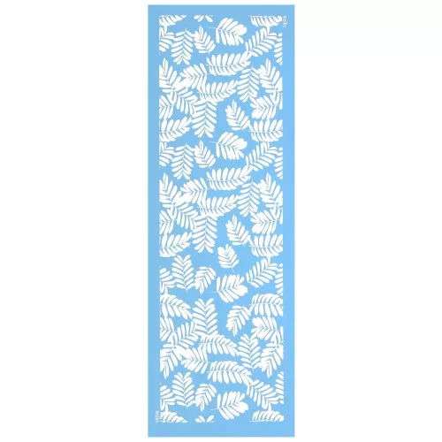 23x7cm Moiko Silk Screen for bracelet - Acacia leaves x1