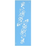 23x7cm Moiko Silk Screen for bracelet - Flowers x1