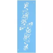 23x7cm Moiko Silk Screen for bracelet - Flowers x1