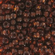 Preciosa Seed beads 11/0 2 mm - Dark Topaz x20g|raw }}