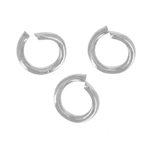 Open rings 3x0.5 mm - 304L stainless steel x50