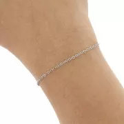 1.7mm 304L Stainless steel cable mesh chain x1m