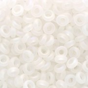 Toho Demi Round 6/0 seed beads 6/0 TO6RDR0161F - Crystal AB Frosted x5g|raw }}