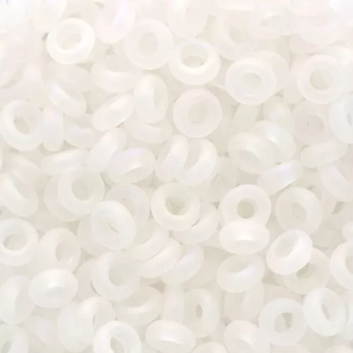 Toho Demi Round 6/0 seed beads 6/0 TO6RDR0161F - Crystal AB Frosted x5g