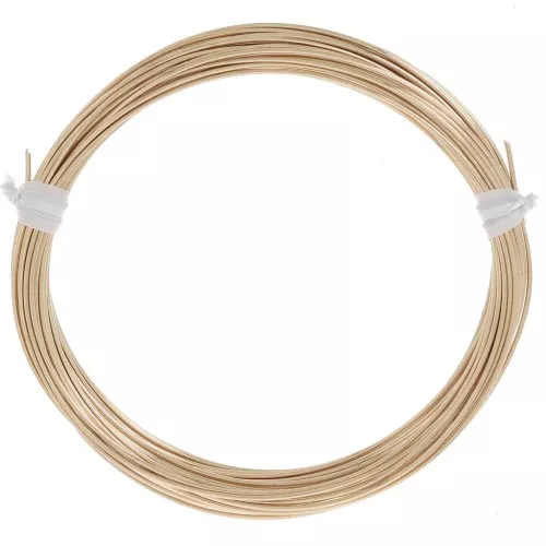 Gold filled 0.8 mm round hard wire x7.5m