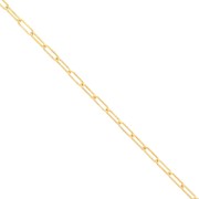 3mm Gold filled Rectangular chain x 20cm