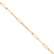 3.7mm Gold filled Rectangular chain x20cm