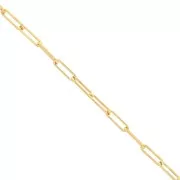 3.7mm Gold filled Rectangular chain x20cm
