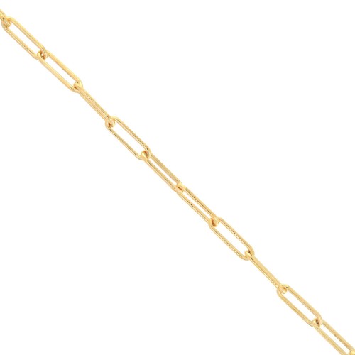 3.7mm Gold filled Rectangular chain x20cm