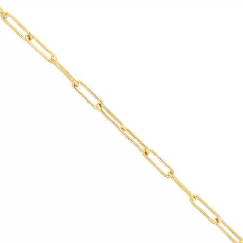 3.7mm Gold filled Rectangular chain x20cm