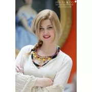 European cotton waxed cord 1.3mm Turquoise x 1 m