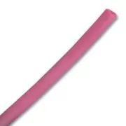 Plastic hollow cord 4mm Dark Fuchsia x 2 m