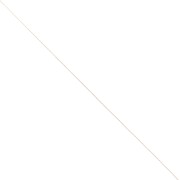 0.45mm Stainless steel 316L Fine mesh Rectangle chain - Gold Tone x1m