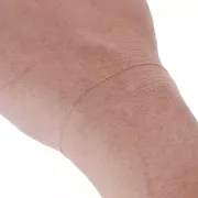 0.45mm Stainless steel 316L Fine mesh Rectangle chain - Gold Tone x1m