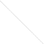 0.45mm Stainless steel 316L Fine mesh Rectangle chain x1m