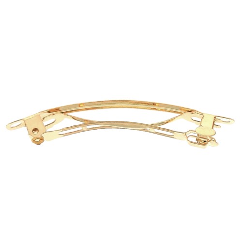 58mm Hair clip - Fine Gold Plated x1