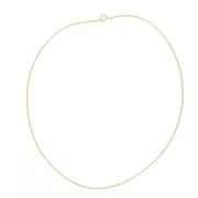 1.3mm Paloma mesh choker - Fine Gold Plated x42cm