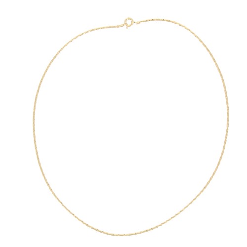 1.3mm Paloma mesh choker - Fine Gold Plated x42cm
